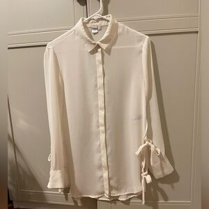 2 for $20 Twik Off White buttoned up blouse